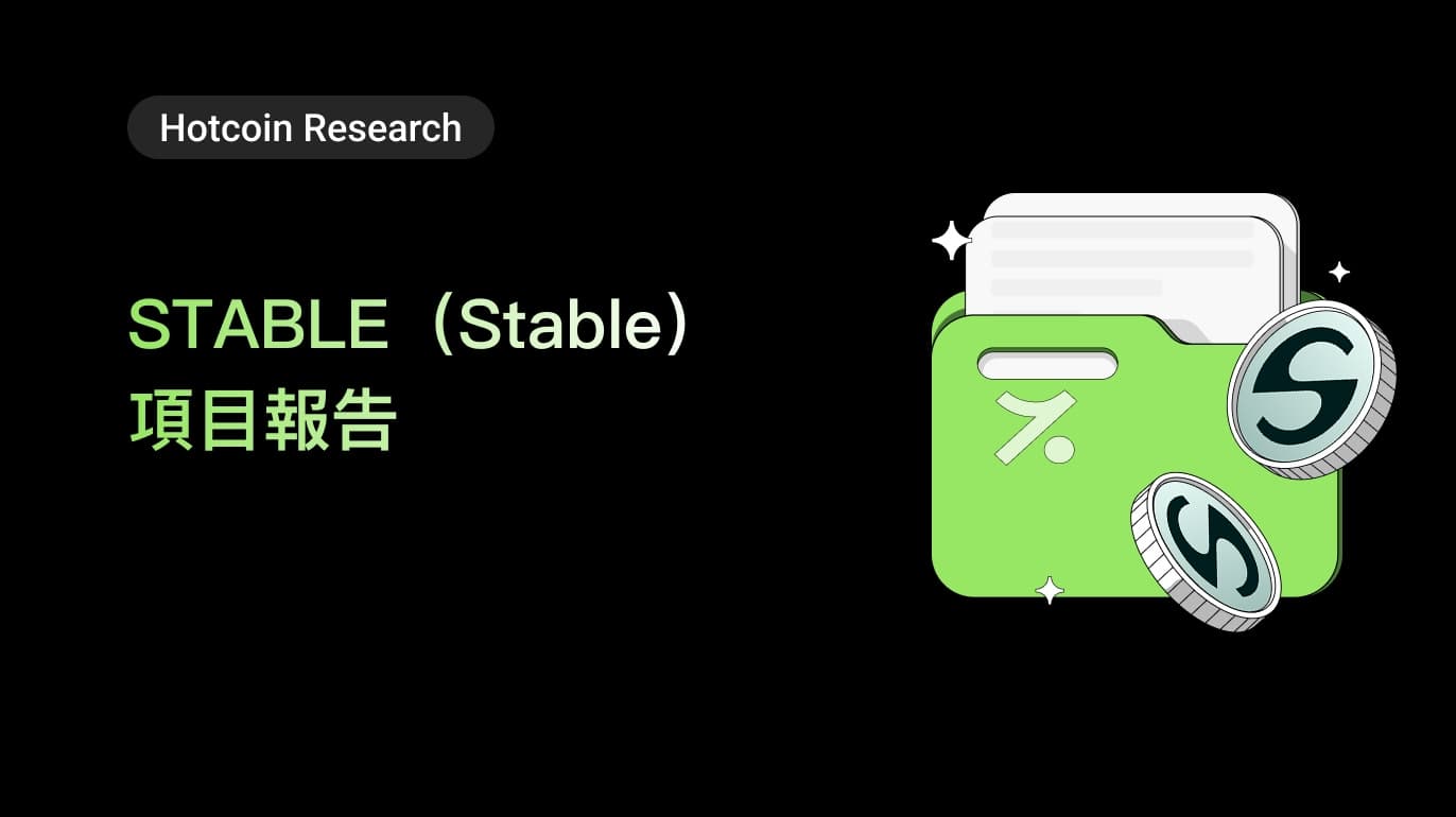 STABLE(Stable)項目報告